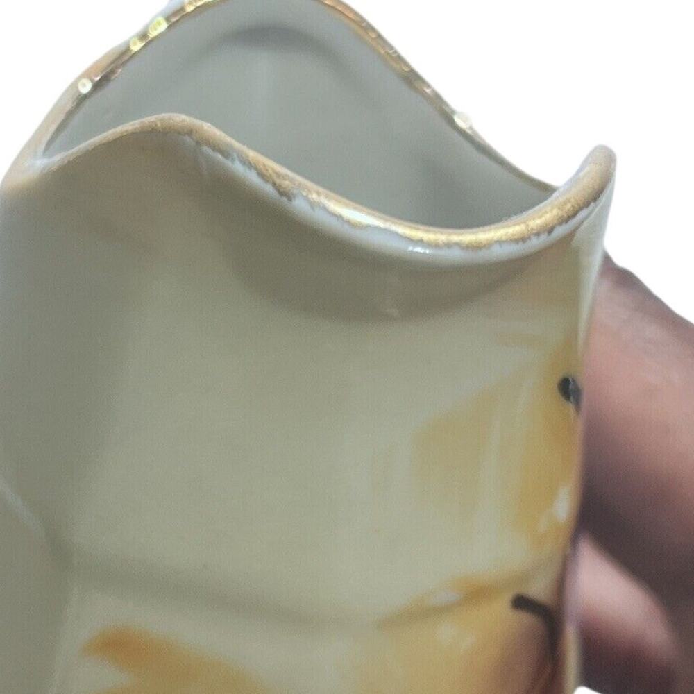 Enesco Mini Pitcher Hand-Painted Fruit E3314 Japan - VG Condition - Vintage - Picture 6 of 7